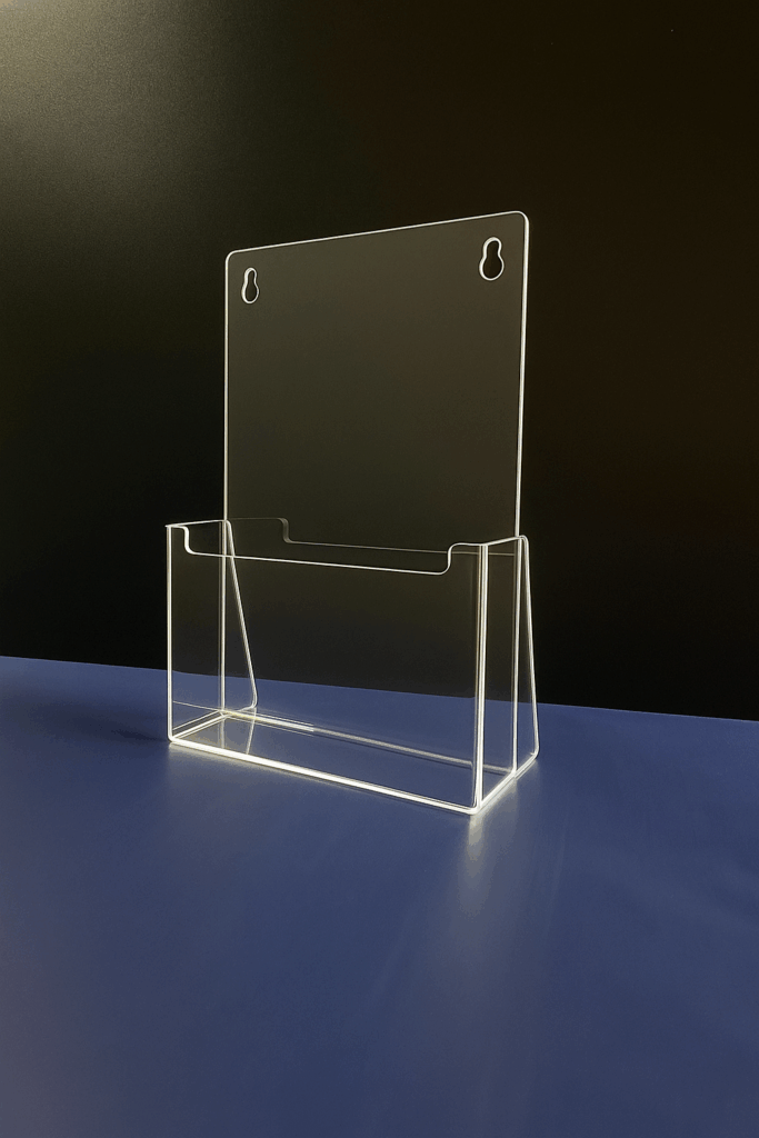 kieszeń na materiały marketingowe z plexi