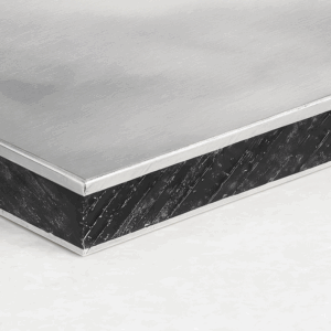 Płyta Dibond srebrny 2 mm - 150x405cm / Okładzina: 0,2 mm