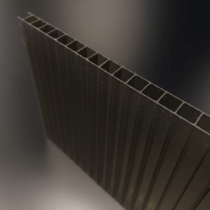 Płyty poliwęglan komorowy 2xUV dymiony 16mm - 210x700cm