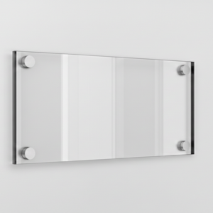 Tablica reklamowa z poliwęglanu litego