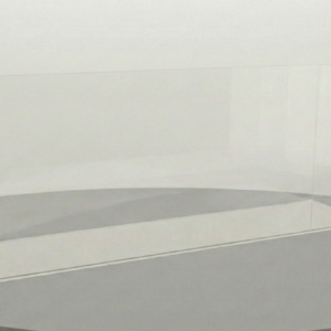 Pojemnik z 5mm plexi typu U - otwarty 98,5x35x24 cm